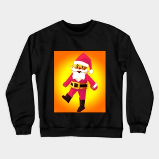 cute pink santa claus 2022 Crewneck Sweatshirt